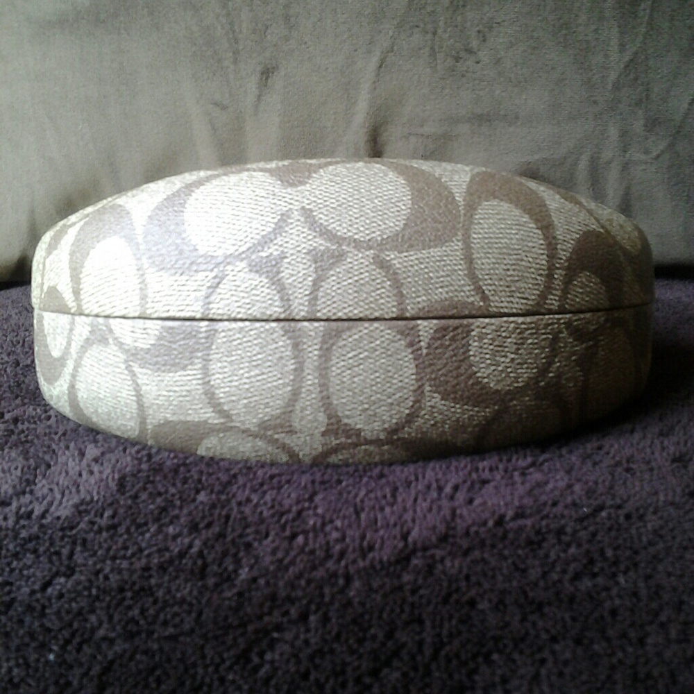 Coach eyeglass case
